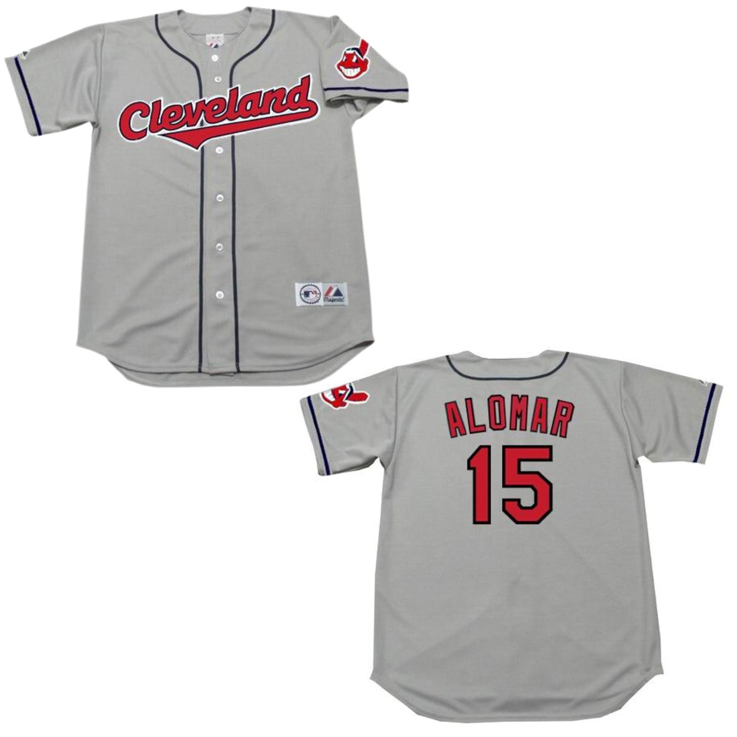 Baseball Sandy Alomar Cleveland Indians 15 Jersey
