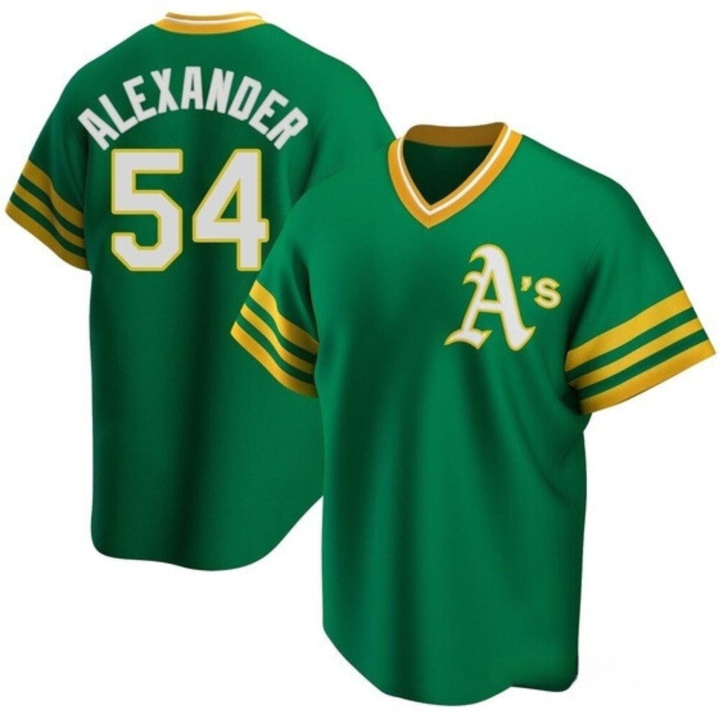 Baseball Scott Alexander Oakland Athletics 54 Jersey