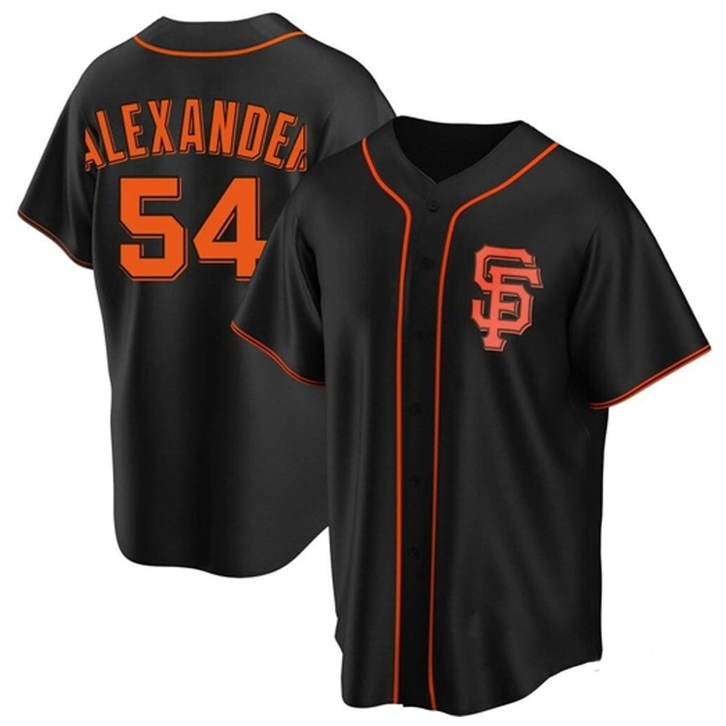 Baseball Scott Alexander San Francisco Giants 54 Jersey