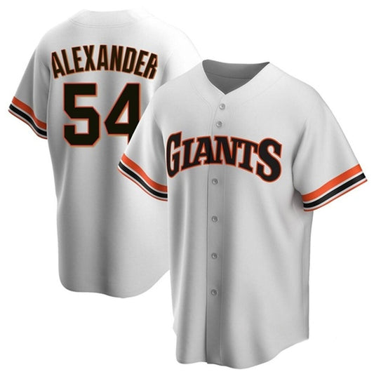 Baseball Scott Alexander San Francisco Giants 54 Jersey