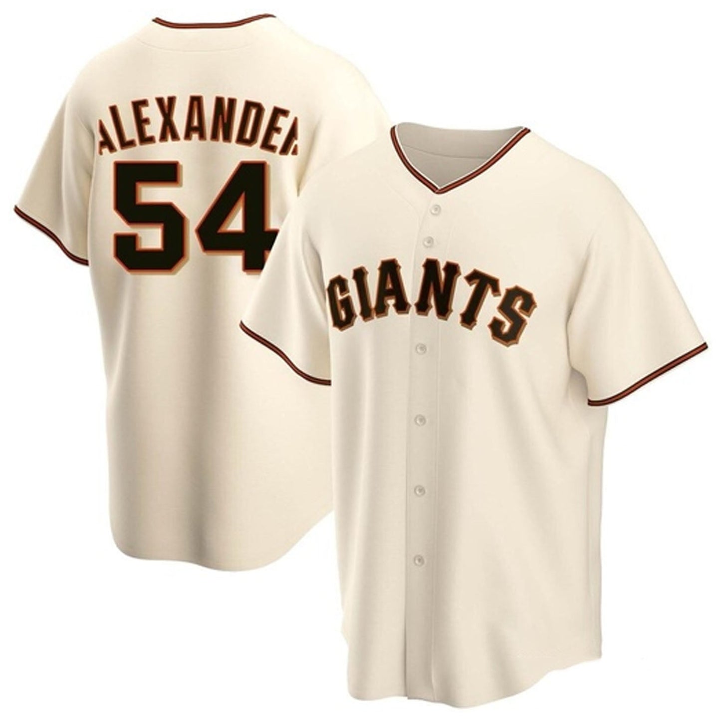 Baseball Scott Alexander San Francisco Giants 54 Jersey