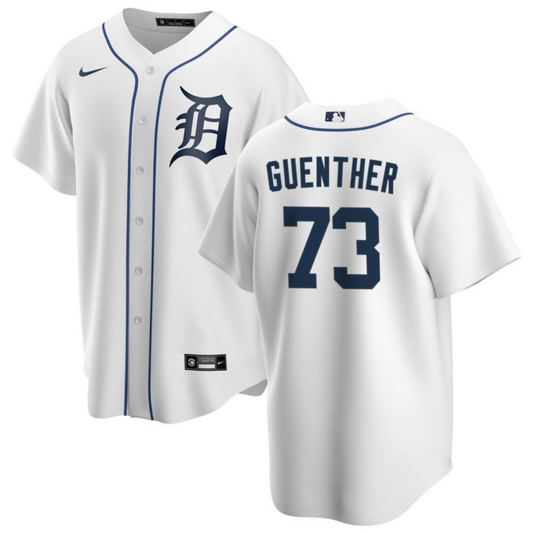 Baseball Sean Guenther Detroit Tigers 73 Jersey