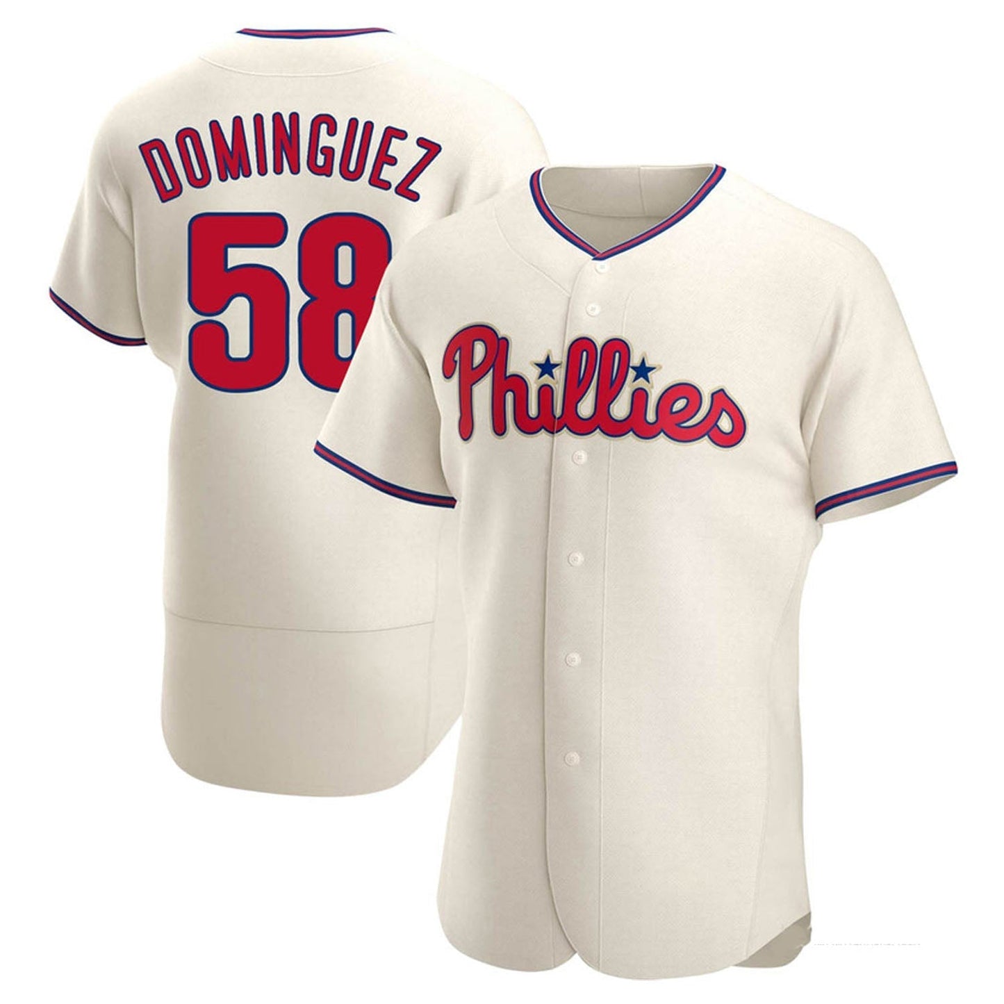 Baseball Seranthony Dominguez Philadelphia Phillies 58 Jersey