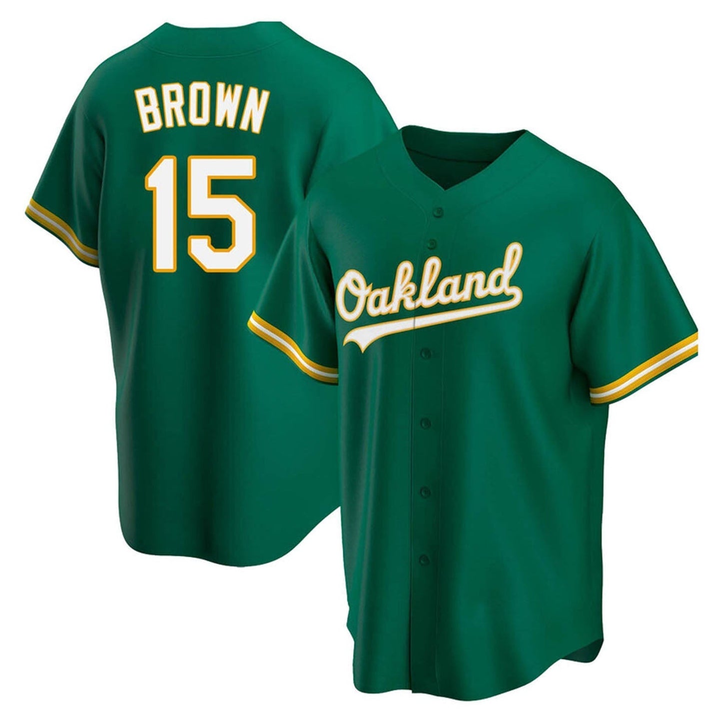 Baseball Seth Brown Oakland Athletics 15 Jersey
