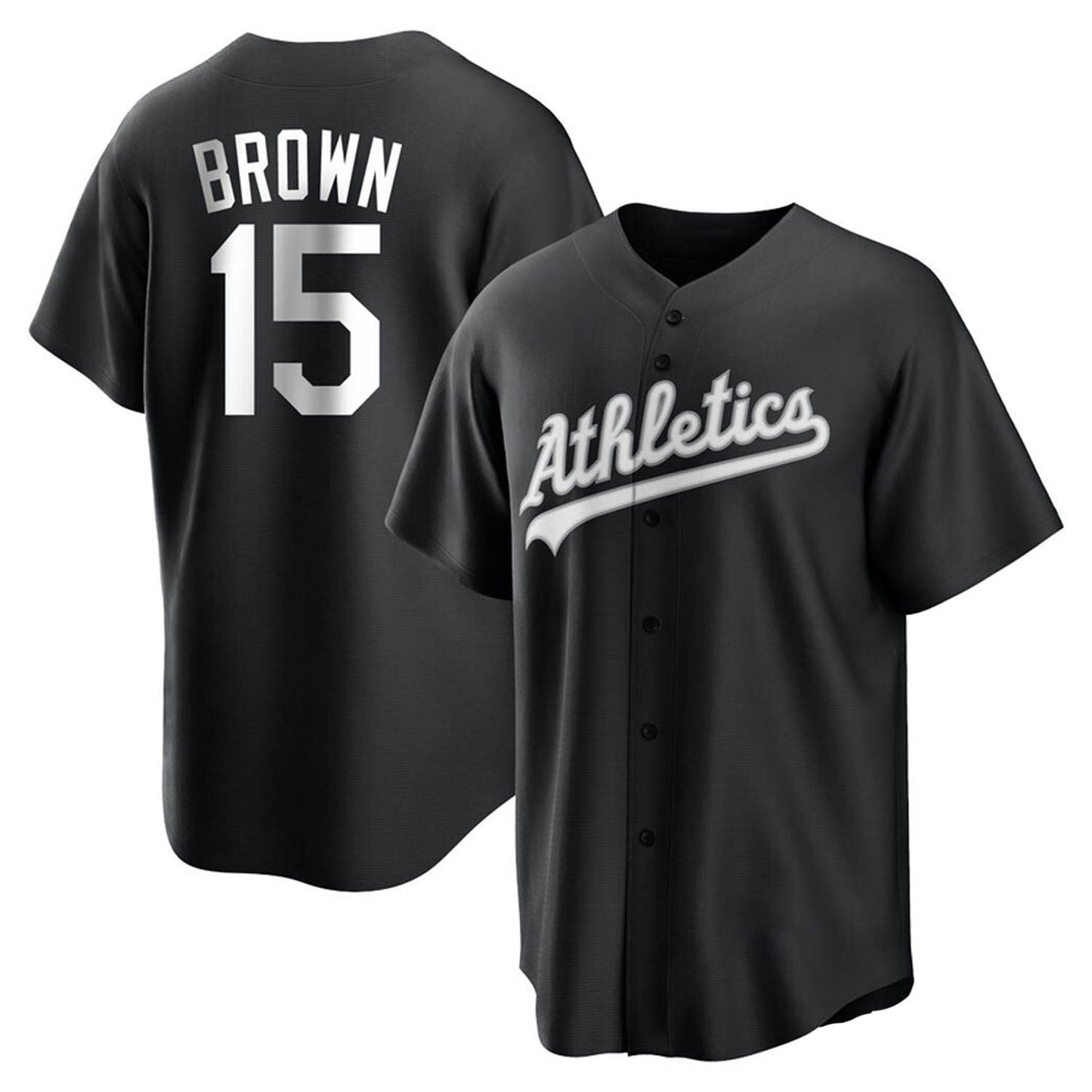 Baseball Seth Brown Oakland Athletics 15 Jersey