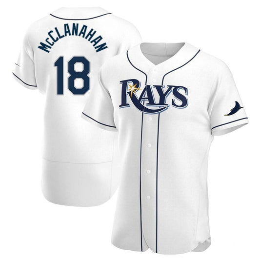 Baseball Shane McClanahan Tampa Bay Rays 18 Jersey