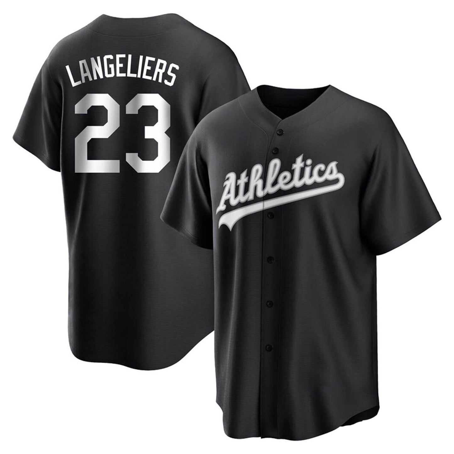 Baseball Shea Langeliers Oakland Athletics 23 Jersey