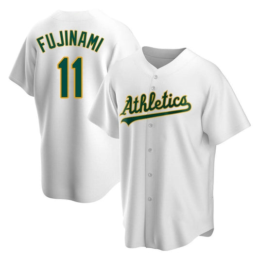 Baseball Shintaro Fujinami Oakland Athletics 11 Jersey