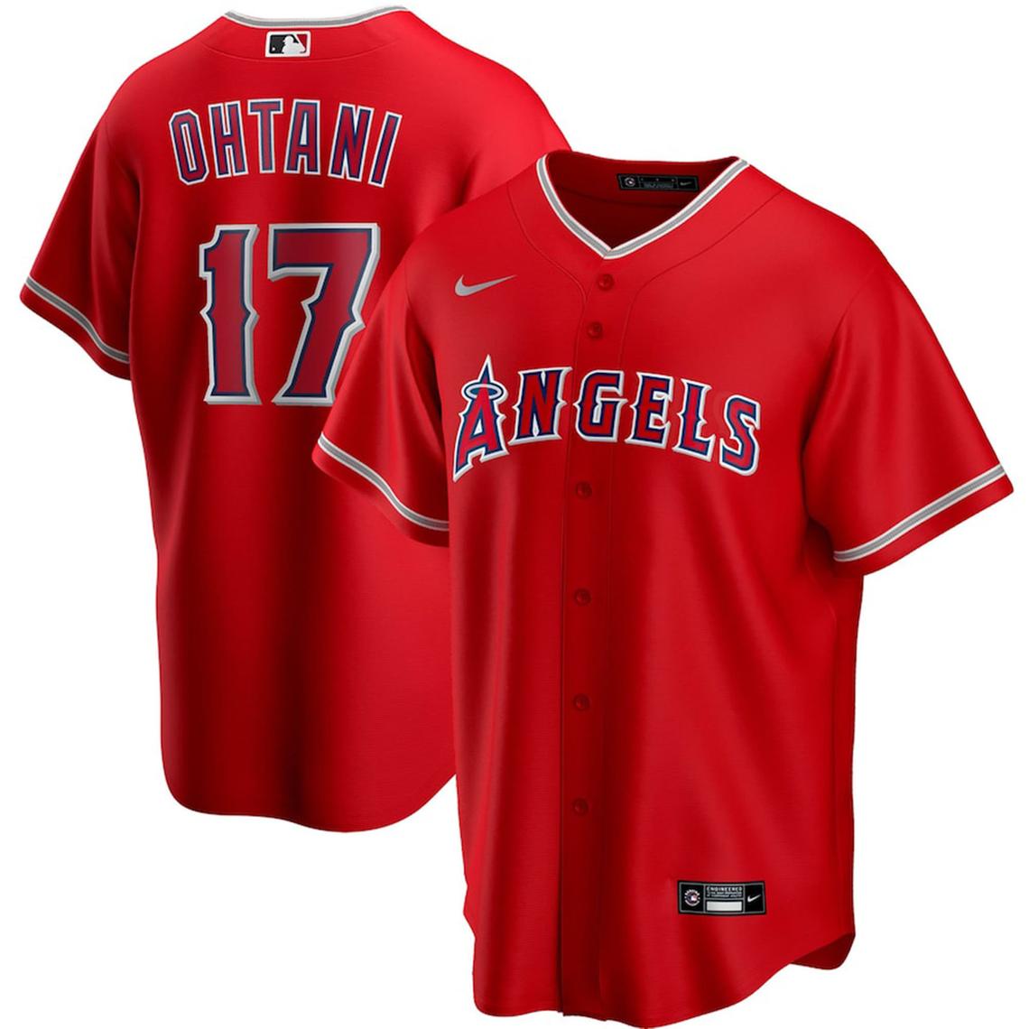 Baseball Shohei Ohtani Los Angeles Angels 17 Jersey
