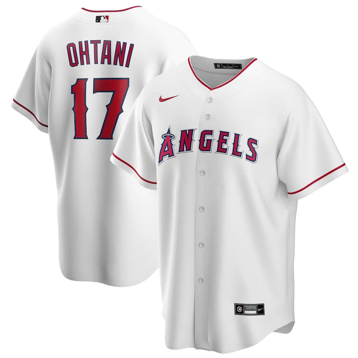 Baseball Shohei Ohtani Los Angeles Angels 17 Jersey