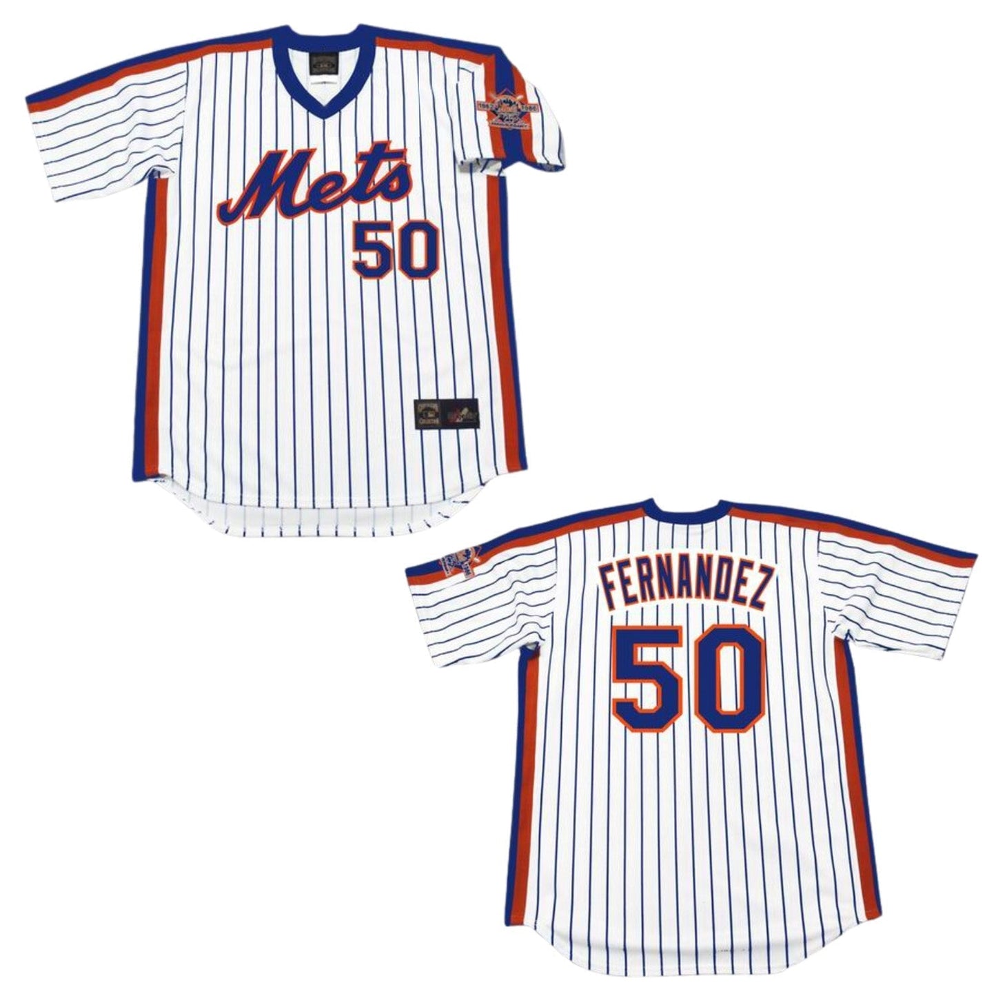 Baseball Sid Fernandez New York Mets 50 Jersey
