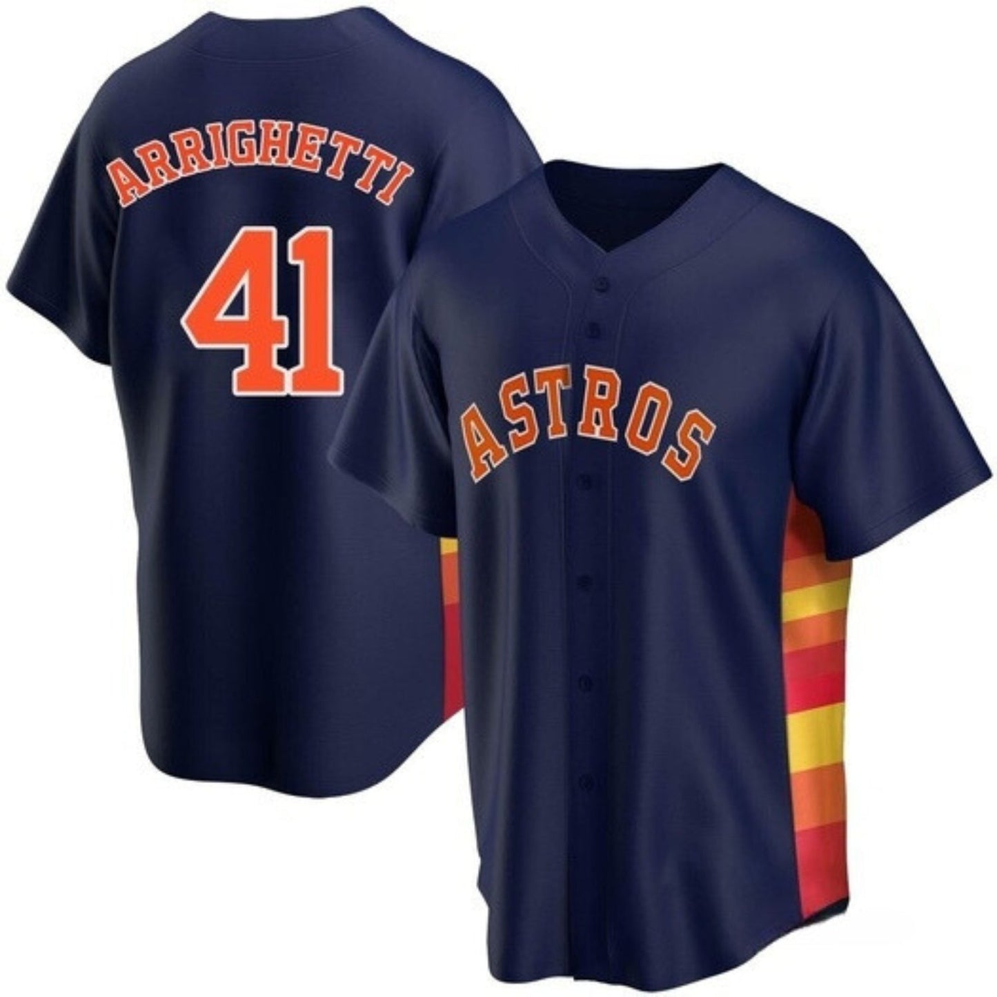 Baseball Spencer Arrighetti Houston Astros 41 Jersey