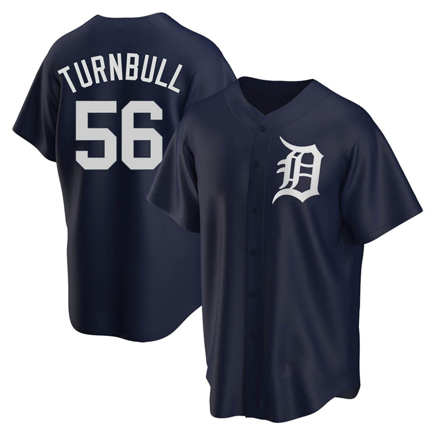 Baseball Spencer Turnbull Detroit Tigers 56 Jersey