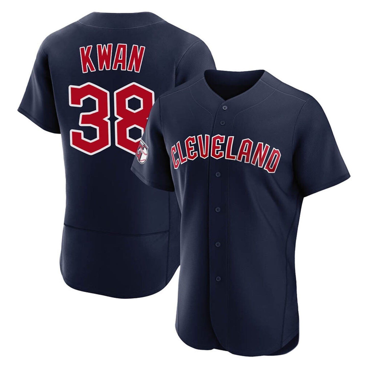 Baseball Steven Kwan Cleveland Indians 38 Jersey