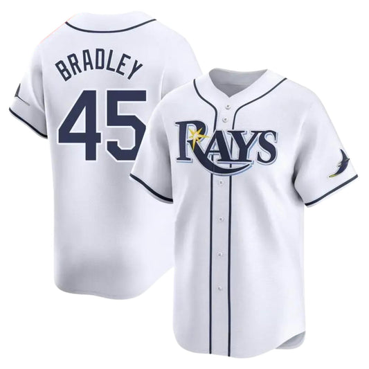 Baseball Taj Bradley Tampa Bay Rays 45 Jersey