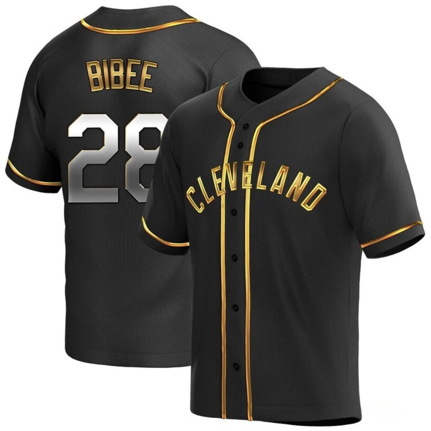 Baseball Tanner Bibee Cleveland Guardians 28 Jersey
