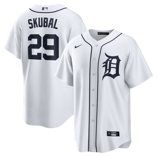 Baseball Tarik Skubal Detroit Tigers 29 Jersey