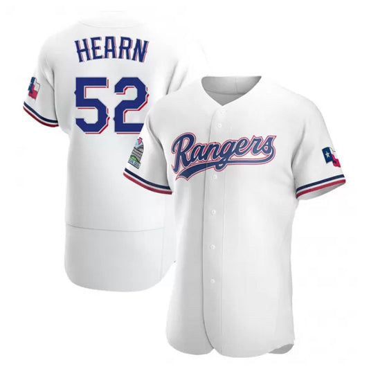 Baseball Taylor Hearn Texas Rangers 52 Jersey