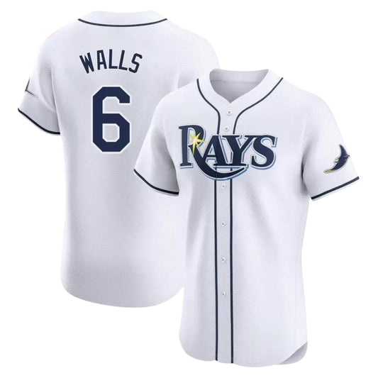 Baseball Taylor Walls Tampa Bay Rays 6 Jersey