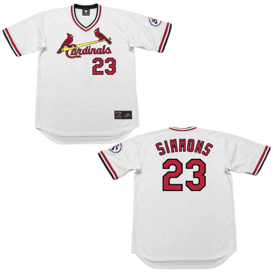 Baseball Ted Simmons Saint Louis Cardinals 23 Jersey