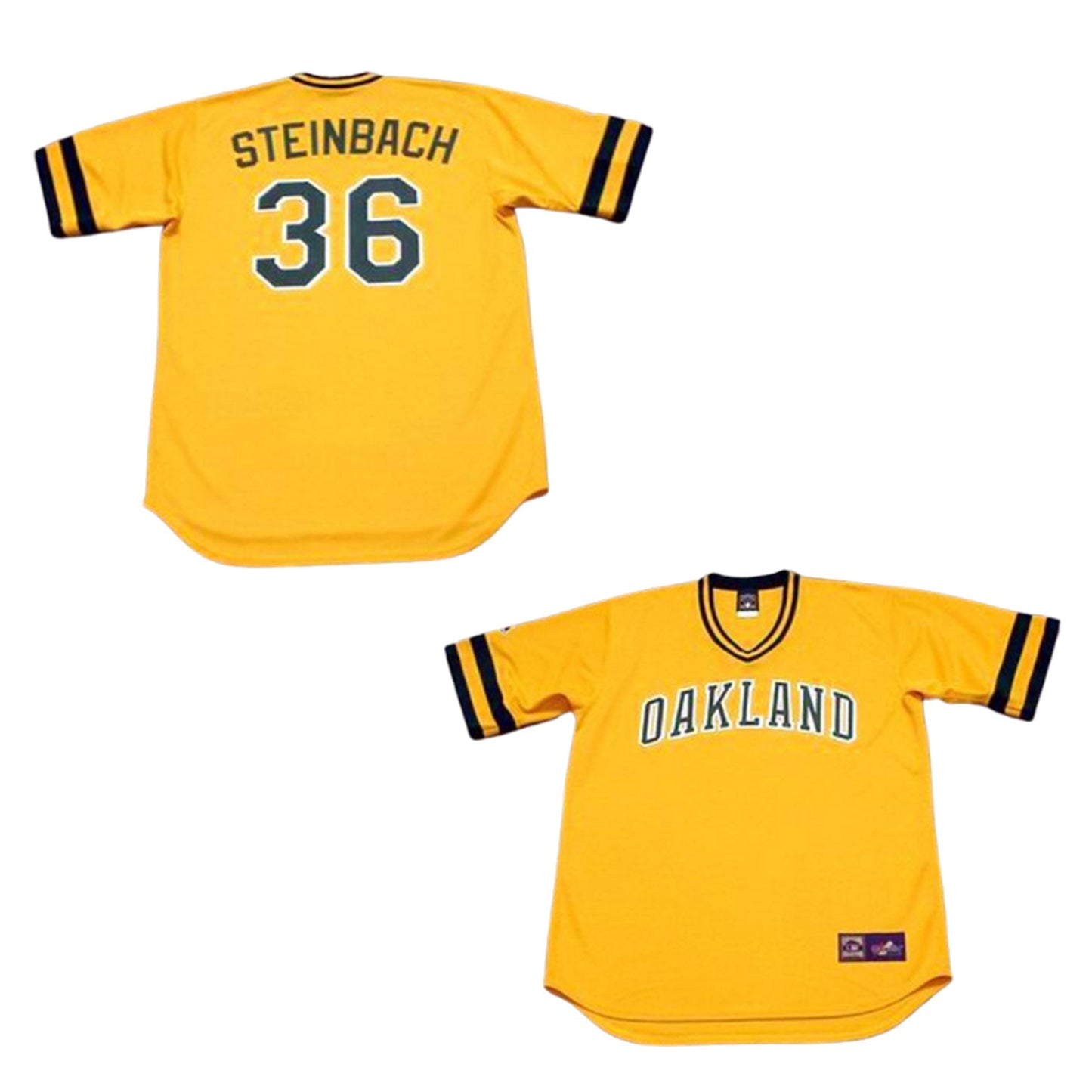 Baseball Terry SteiBasketballch Oakland Athletics 36 Jersey