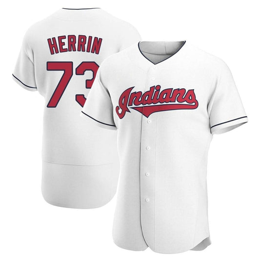 Baseball Tim Herrin Cleveland Indians 73 Jersey