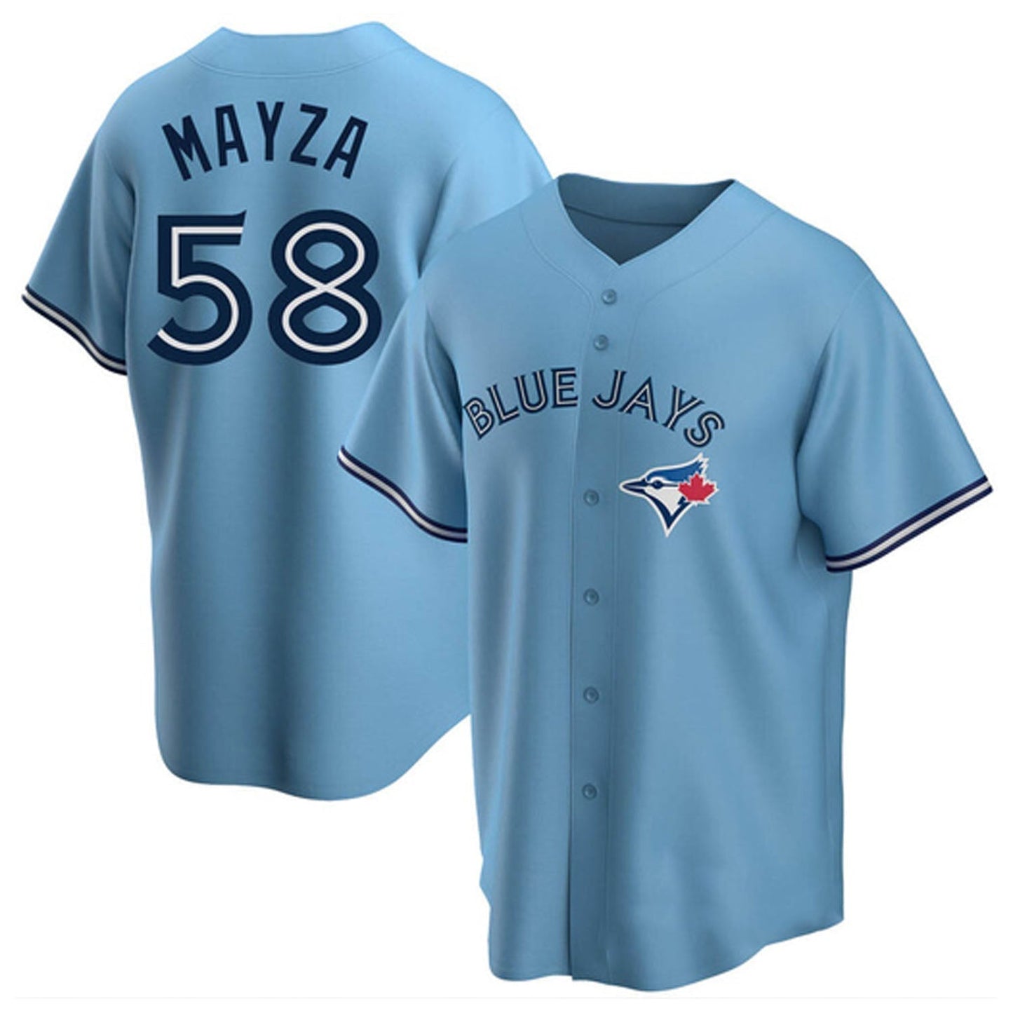 Baseball Tim Mayza Toronto Blue Jays 58 Jersey