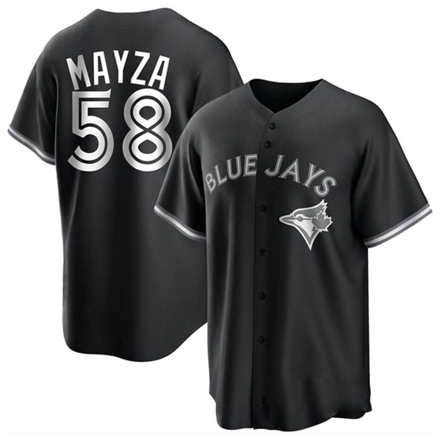 Baseball Tim Mayza Toronto Blue Jays 58 Jersey