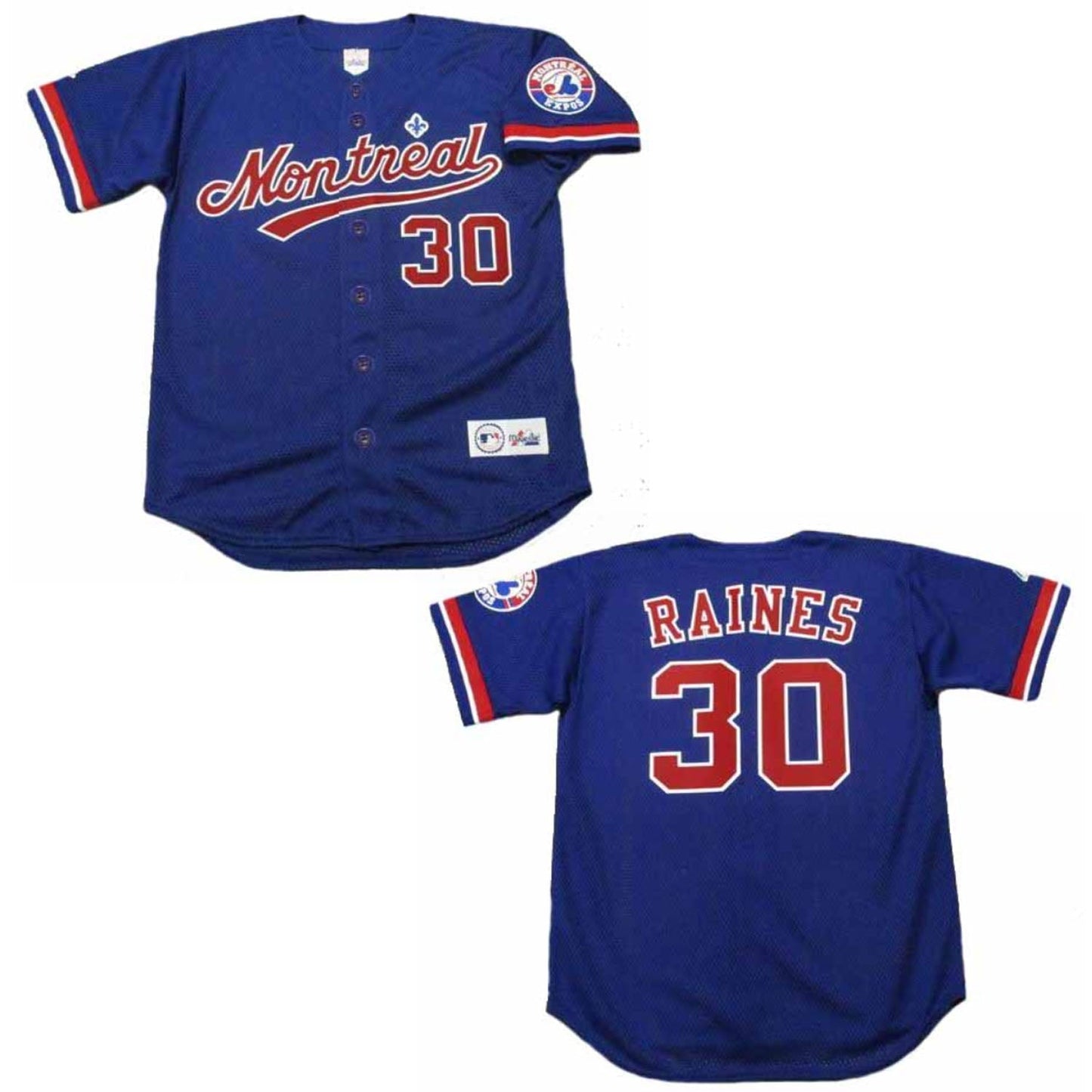 Baseball Tim Raines Montreal Expos 30 Jersey