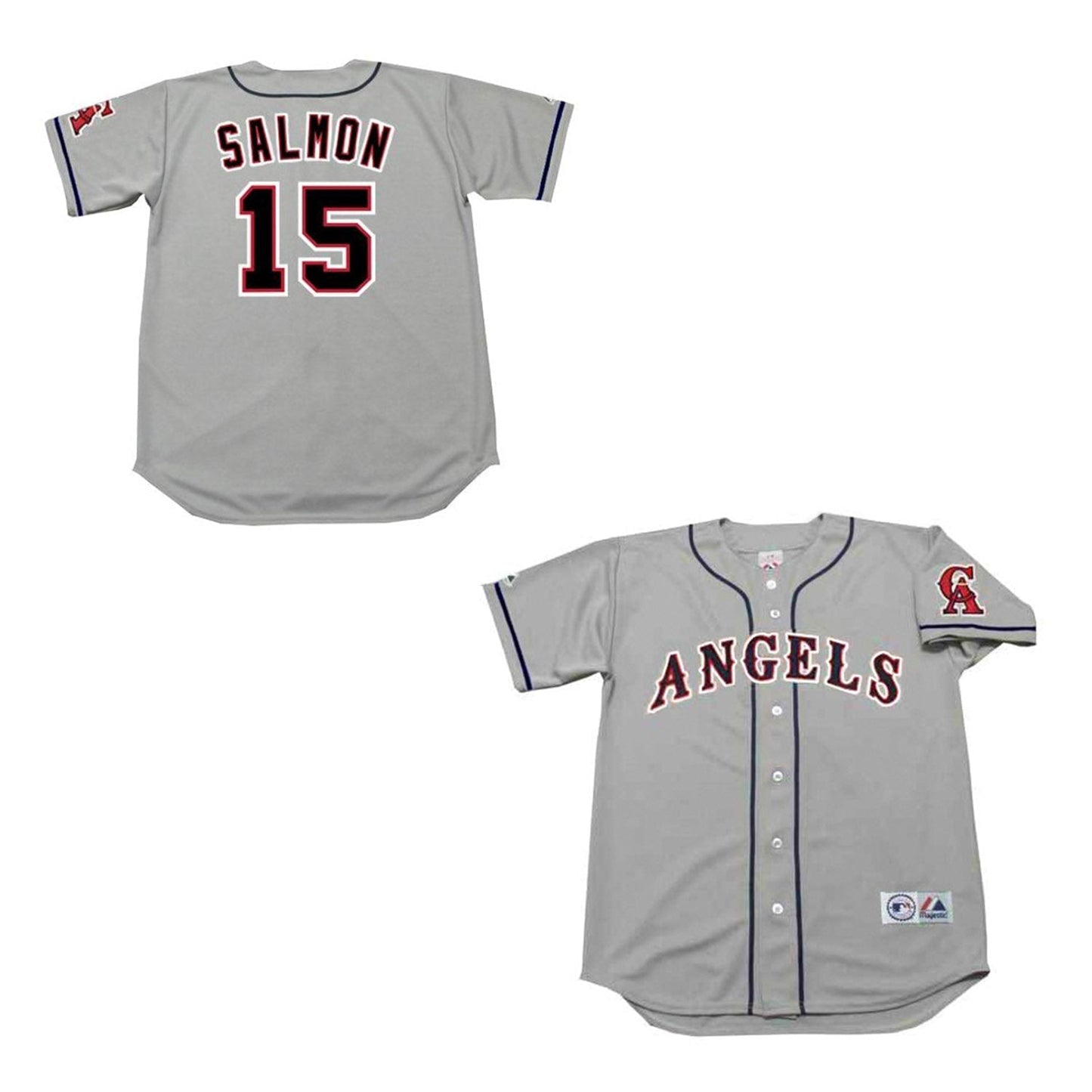 Baseball Tim Salmon California Angels 15 Jersey