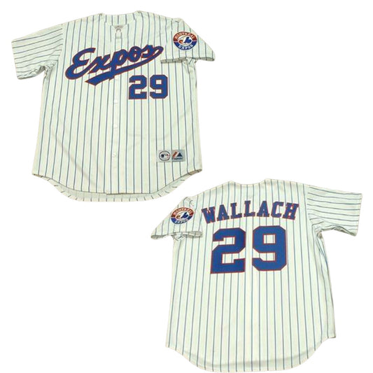 Baseball Tim Wallach Montreal Expos 29 Jersey