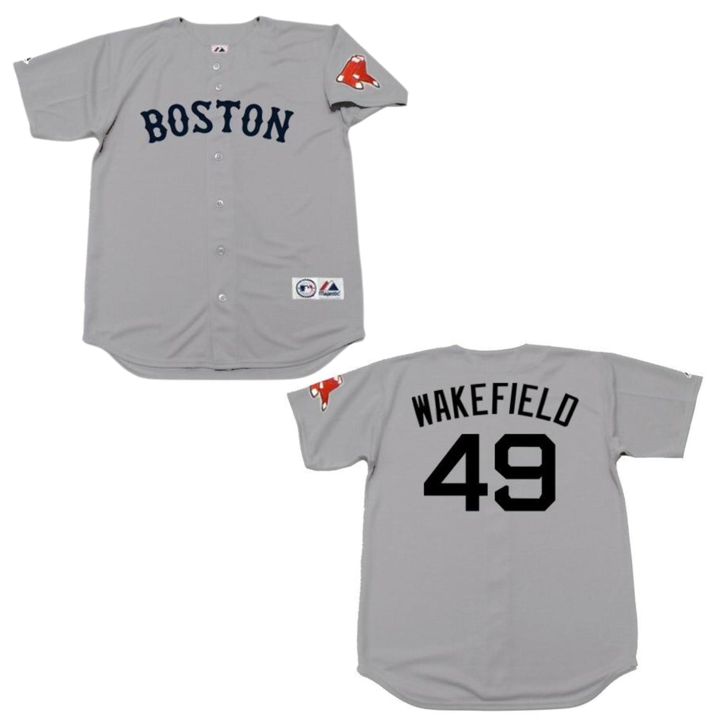 Baseball Time WakeField Boston Red Sox 49 Jersey