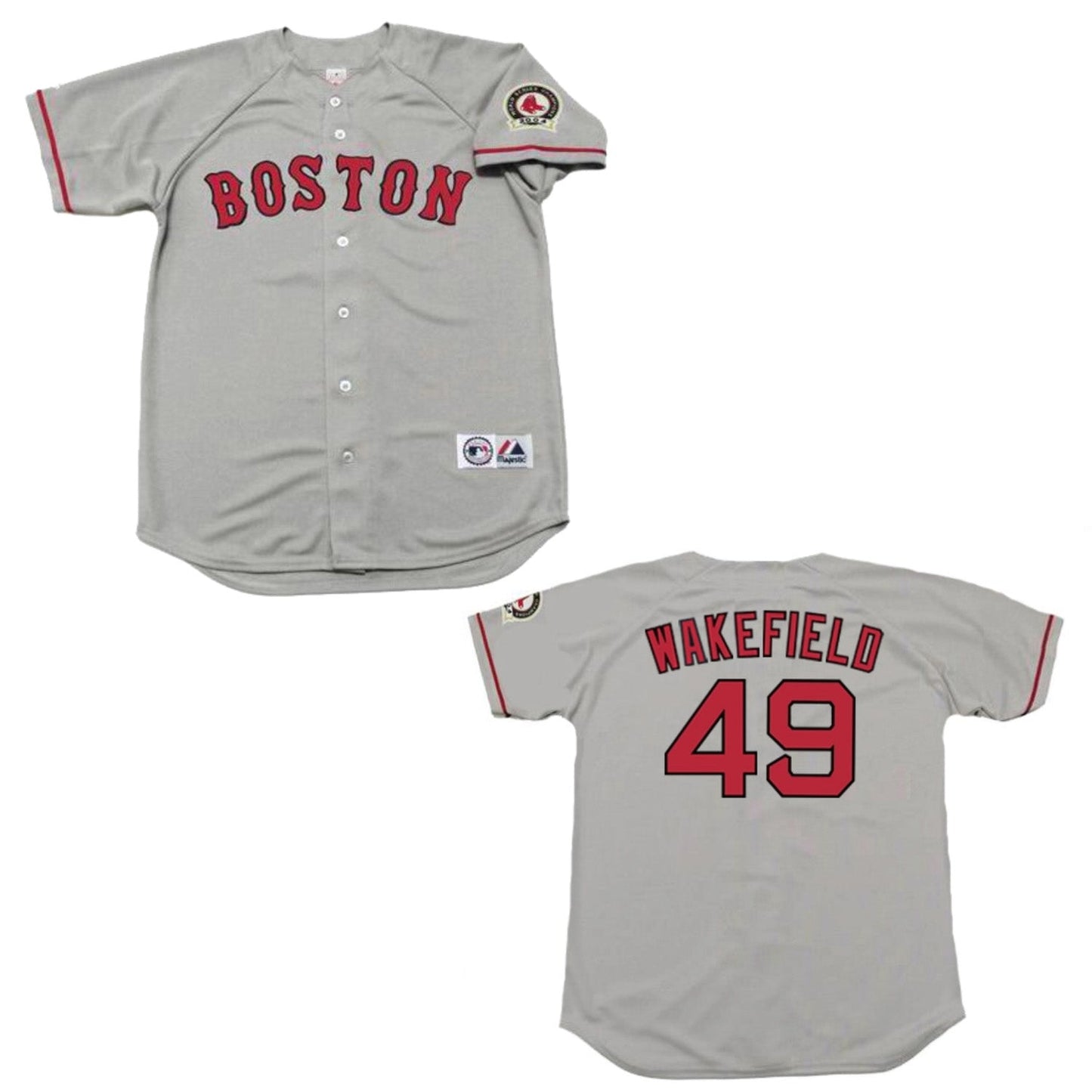 Baseball Time WakeField Boston Red Sox 49 Jersey