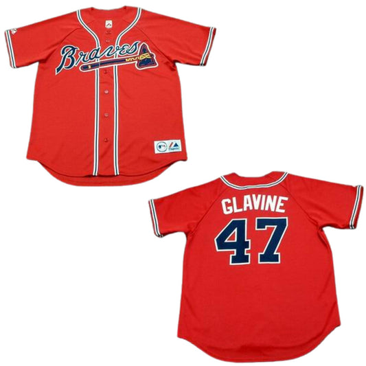 Baseball Tom Glavine Atlanta Braves 47 Jersey
