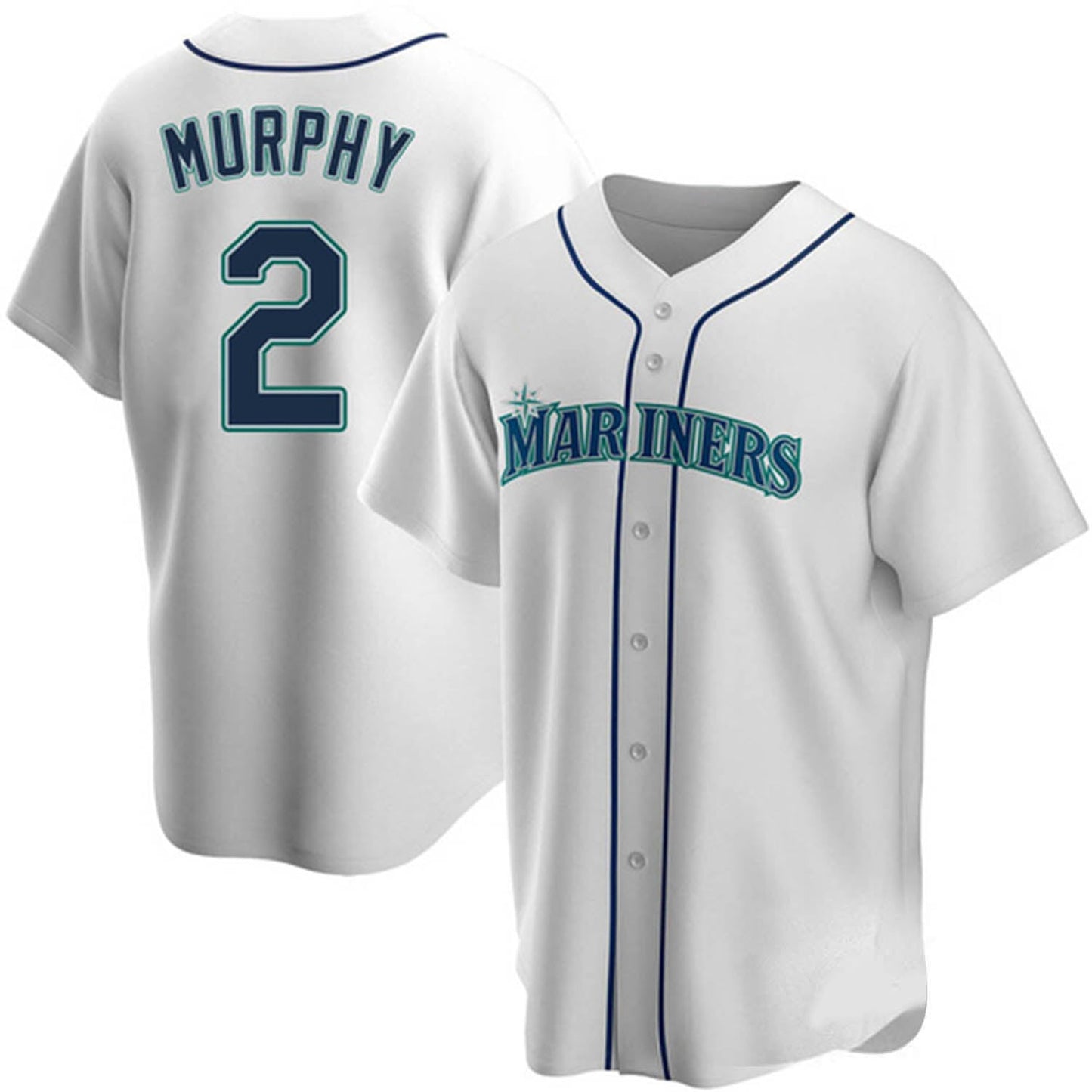 Baseball Tom Murphy Seattle Mariners 2 Jersey