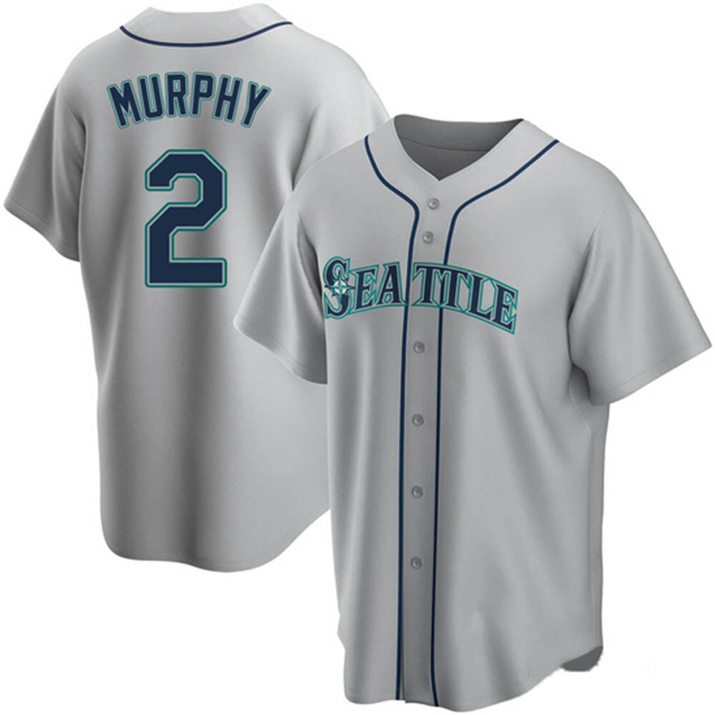 Baseball Tom Murphy Seattle Mariners 2 Jersey