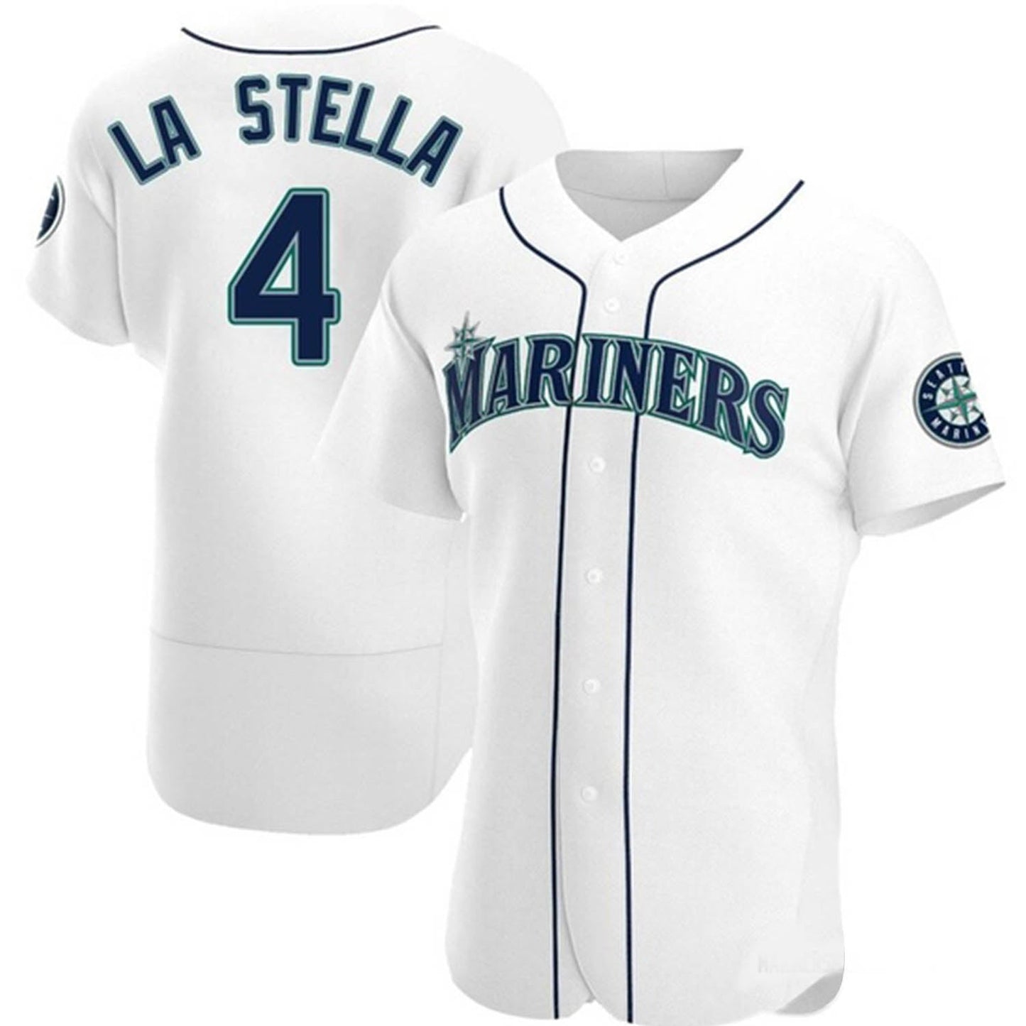 Baseball Tommy La Stella Seattle Mariners 4 Jersey