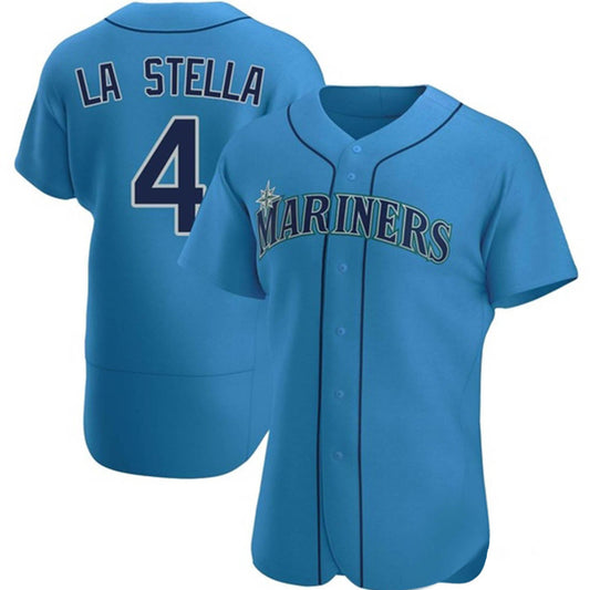 Baseball Tommy La Stella Seattle Mariners 4 Jersey