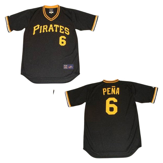 Baseball Tony Pena Pittsburgh Pirates 6 Jersey