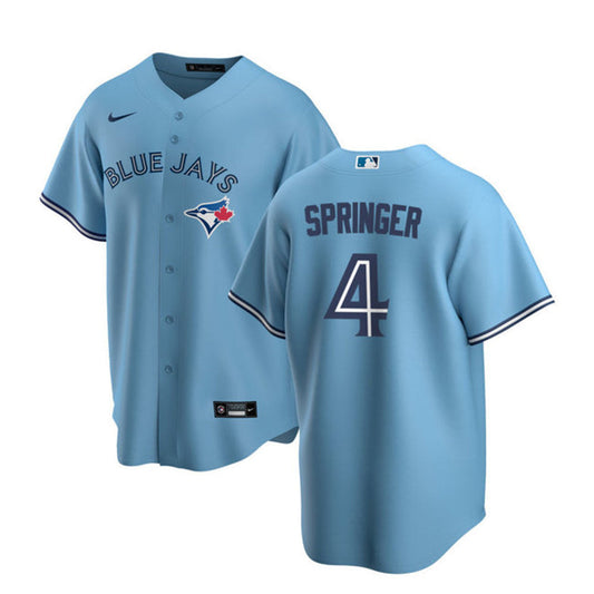 Baseball George Springer Toronto Blue Jays 4 Jersey