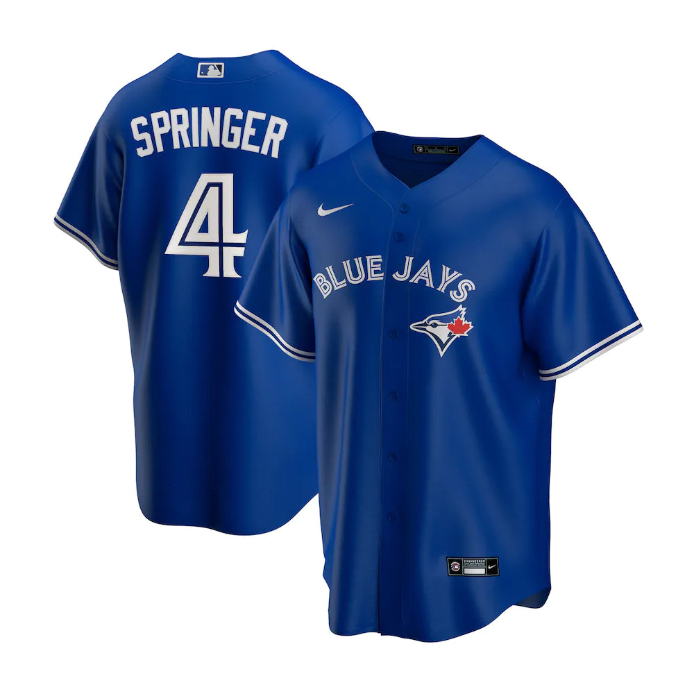 Baseball George Springer Toronto Blue Jays 4 Jersey
