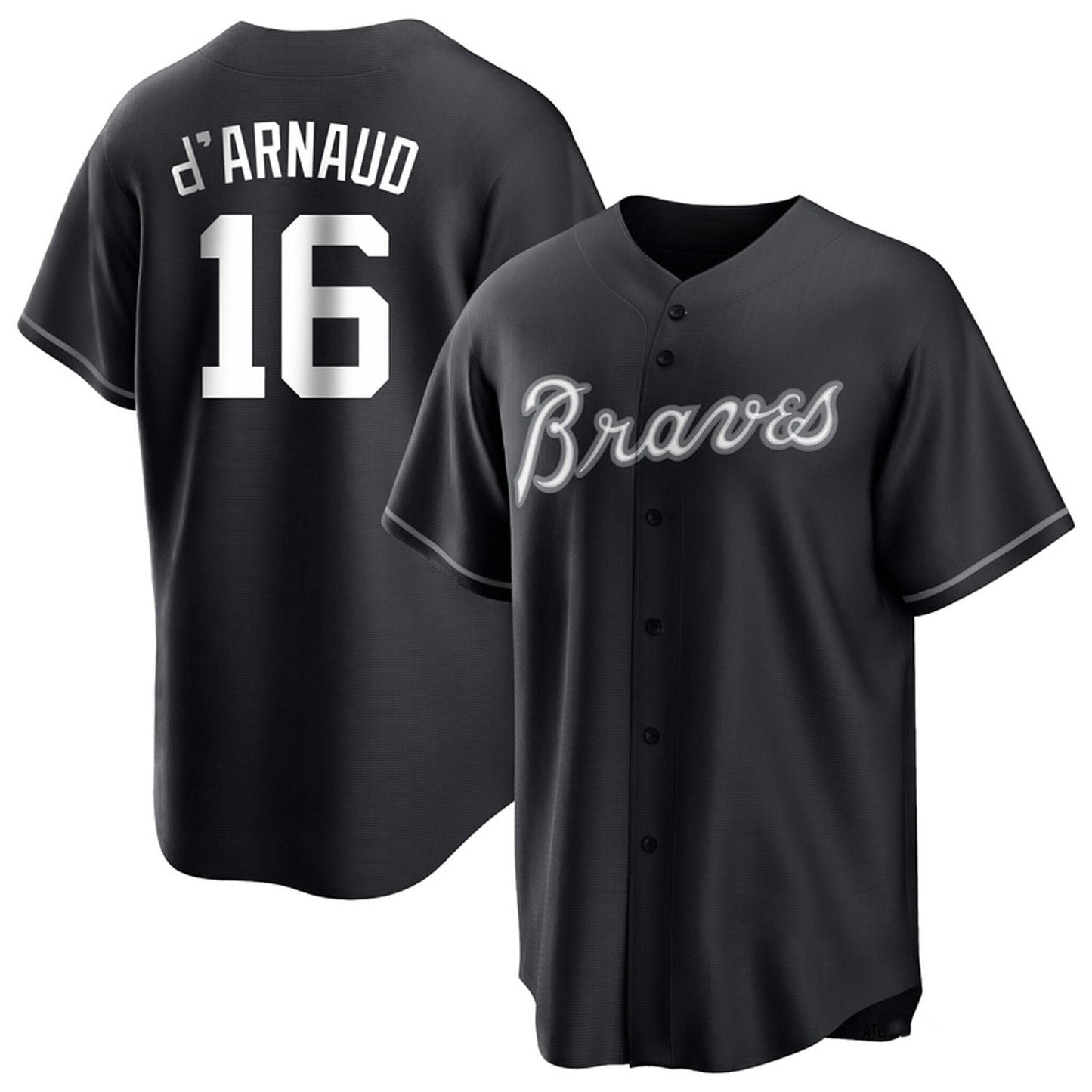 Baseball Travis D'Arnaud Atlanta Braves 16 Jersey