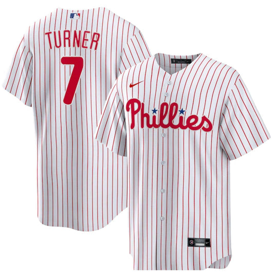 Baseball Trea Turner Philedelphia Phillies 7 Jersey