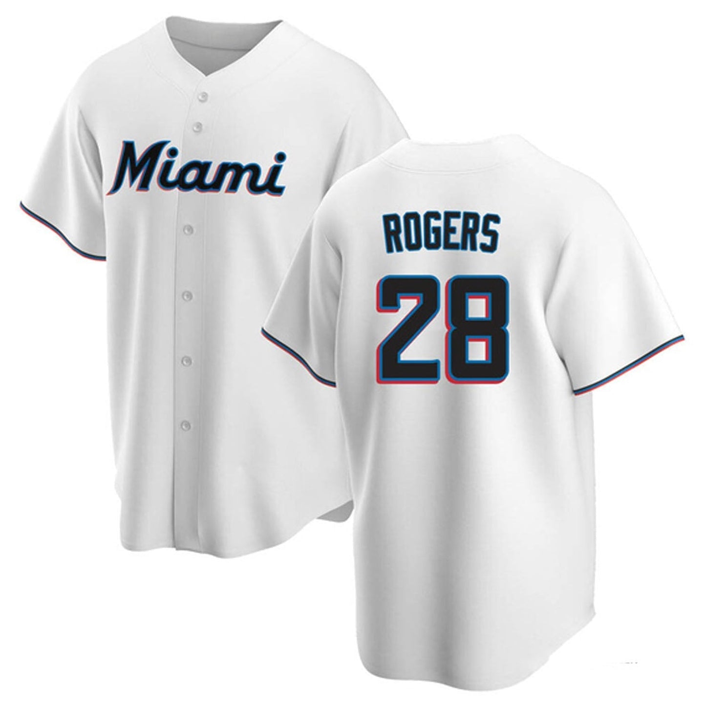 Baseball Trevor Rogers Miami Marlins 32 Jersey