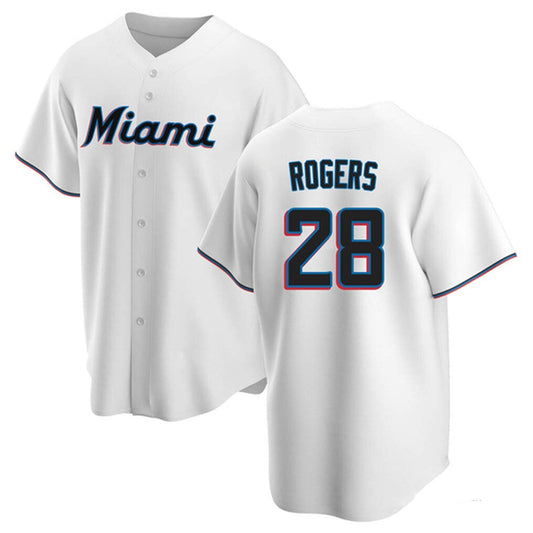 Baseball Trevor Rogers Miami Marlins 32 Jersey