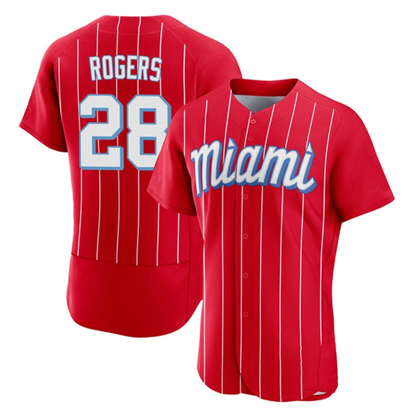 Baseball Trevor Rogers Miami Marlins 32 Jersey