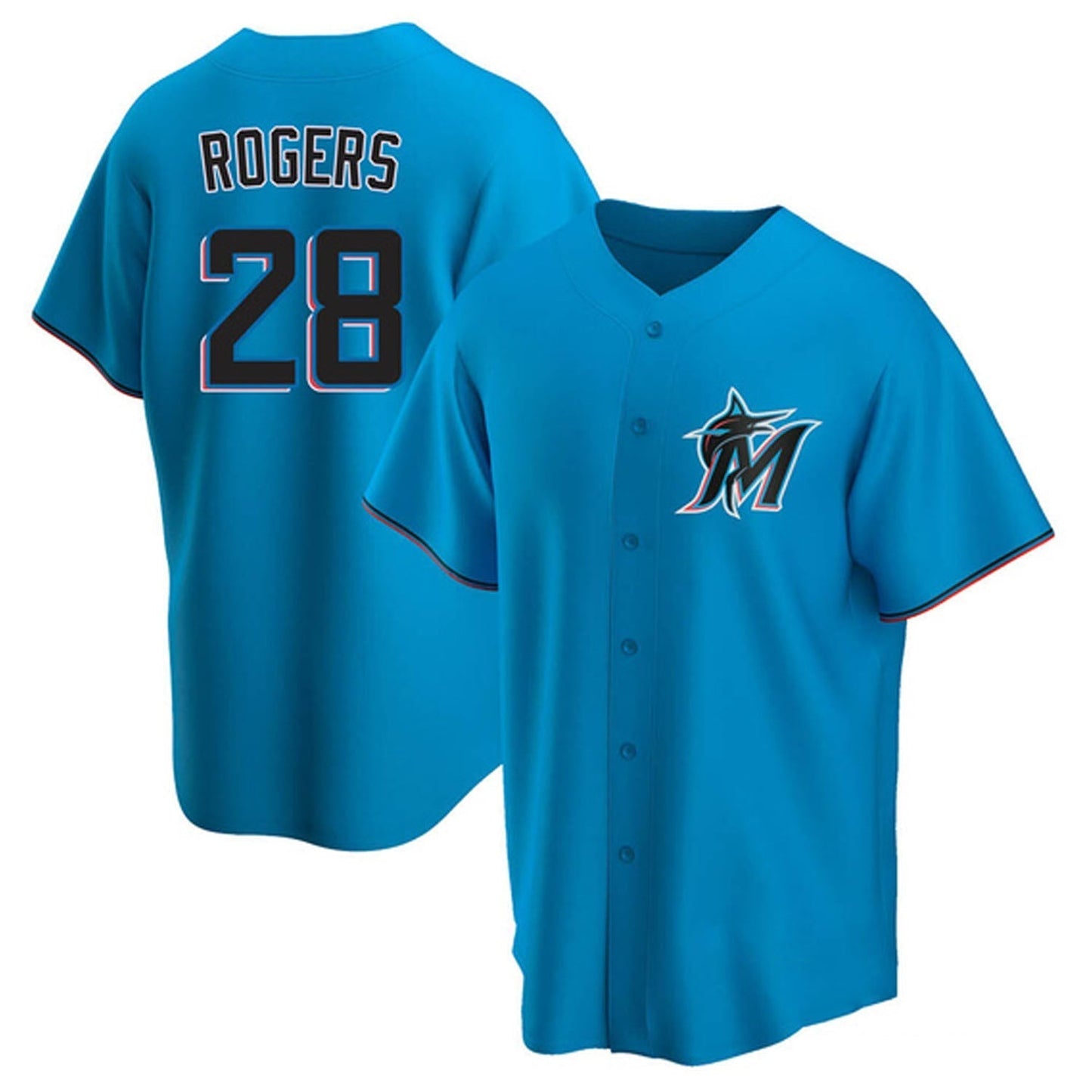 Baseball Trevor Rogers Miami Marlins 32 Jersey