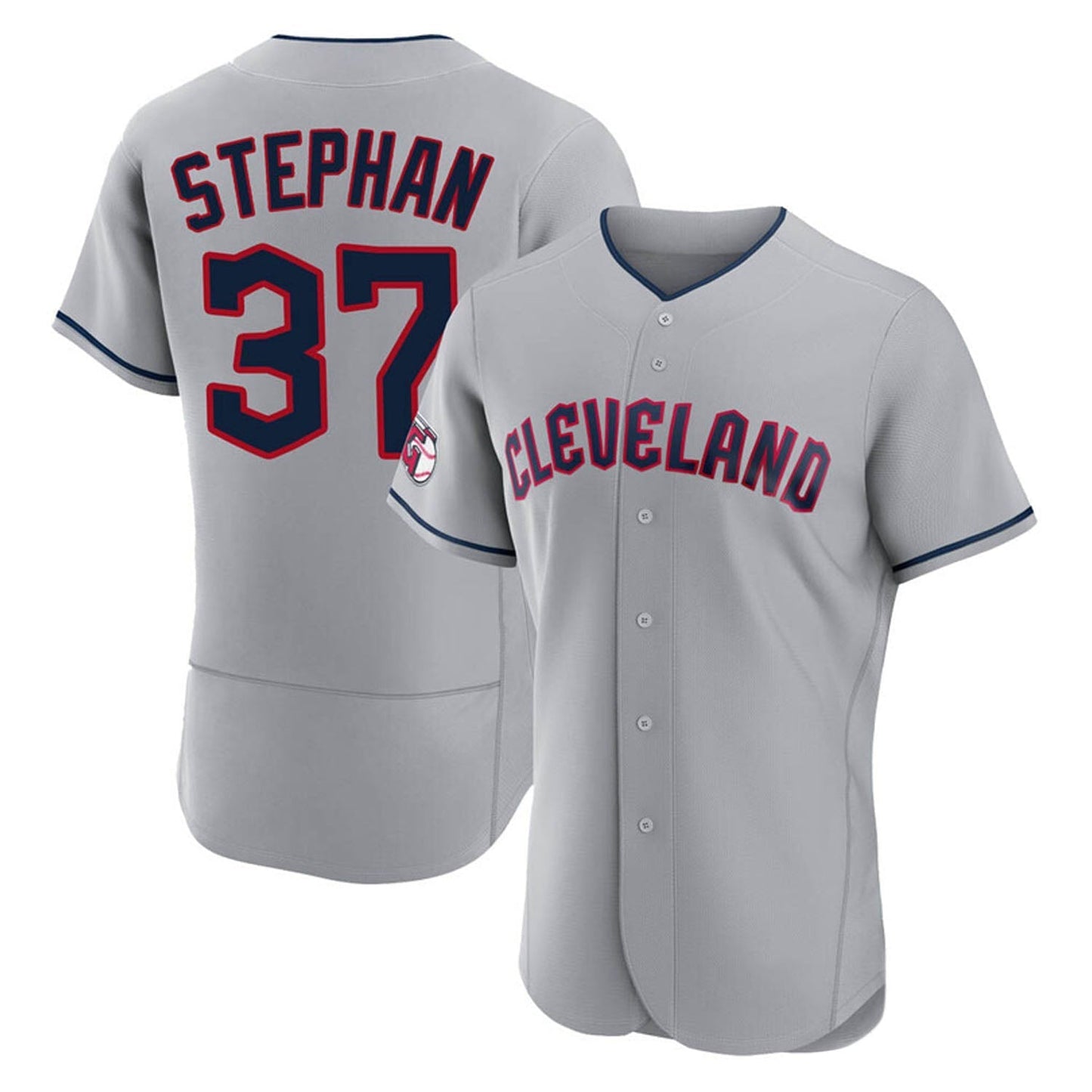 Baseball Trevor Stephan Cleveland Indians 37 Jersey