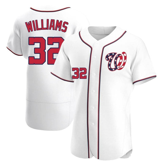 Baseball Trevor Williams Washington Nationals 32 Jersey