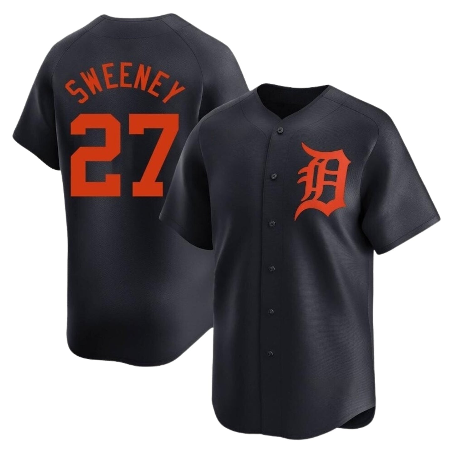 Baseball Trey Sweeney Detroit Tigers 27 Jersey